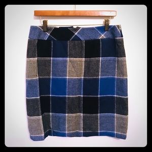 Talbot Wool knee length pencil skirt